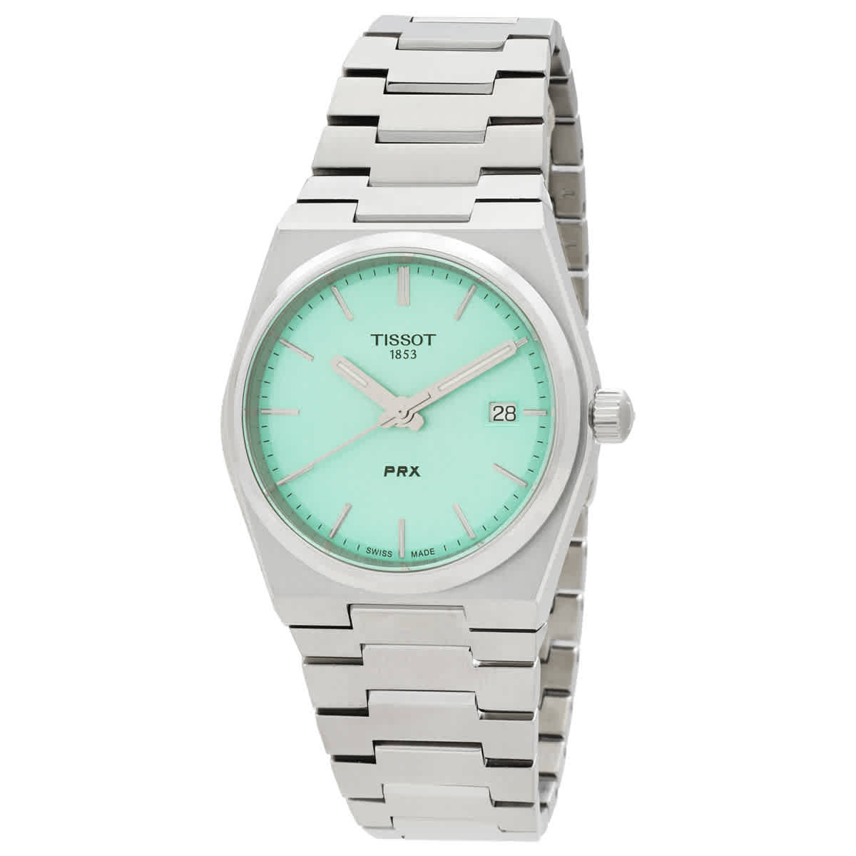 Tissot PRX Quartz Light Green 35mm Dial Ladies Watch T1372101109100 315$