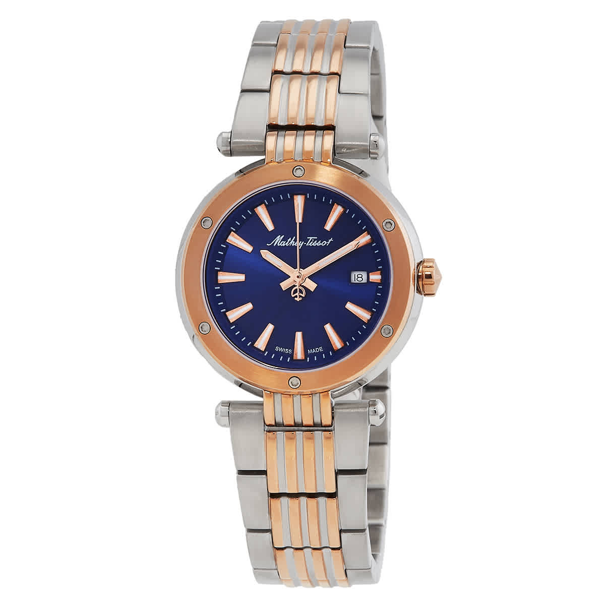 Mathey-Tissot Neptune Quartz Blue Dial Ladies Watch D912RBU 133$