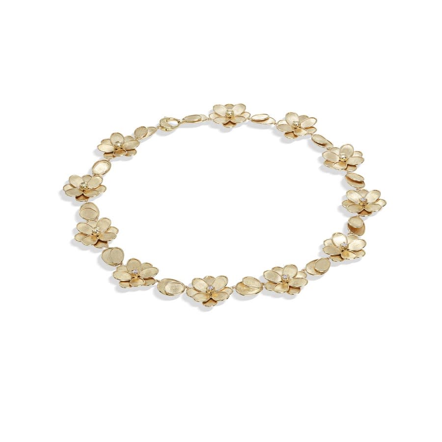 Marco Bicego Petali Collection 18K Yellow Gold and Diamond Flower Collar - CB2441 B Y 02 16850$