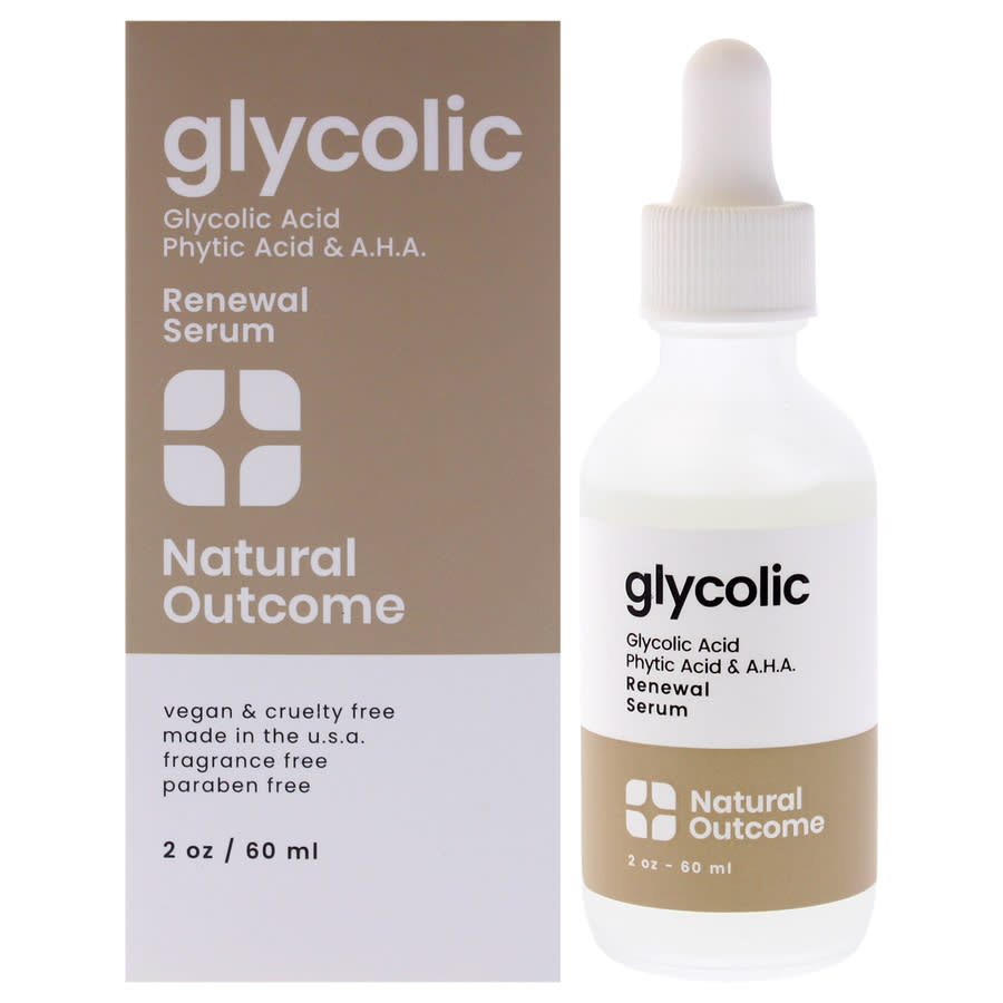 Natural Outcome Ladies Glycolic Acid Renewal Serum 2 oz Skin Care 753122943570 20$