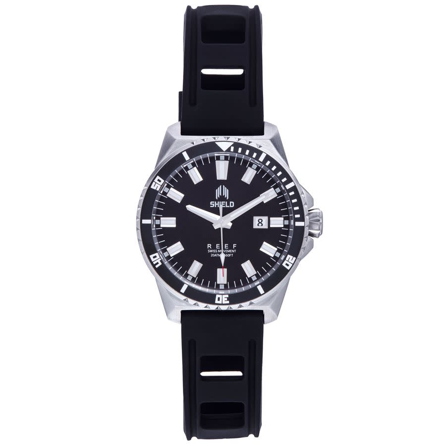 Shield Reef Black Dial Mens Watch SLDSH119-1