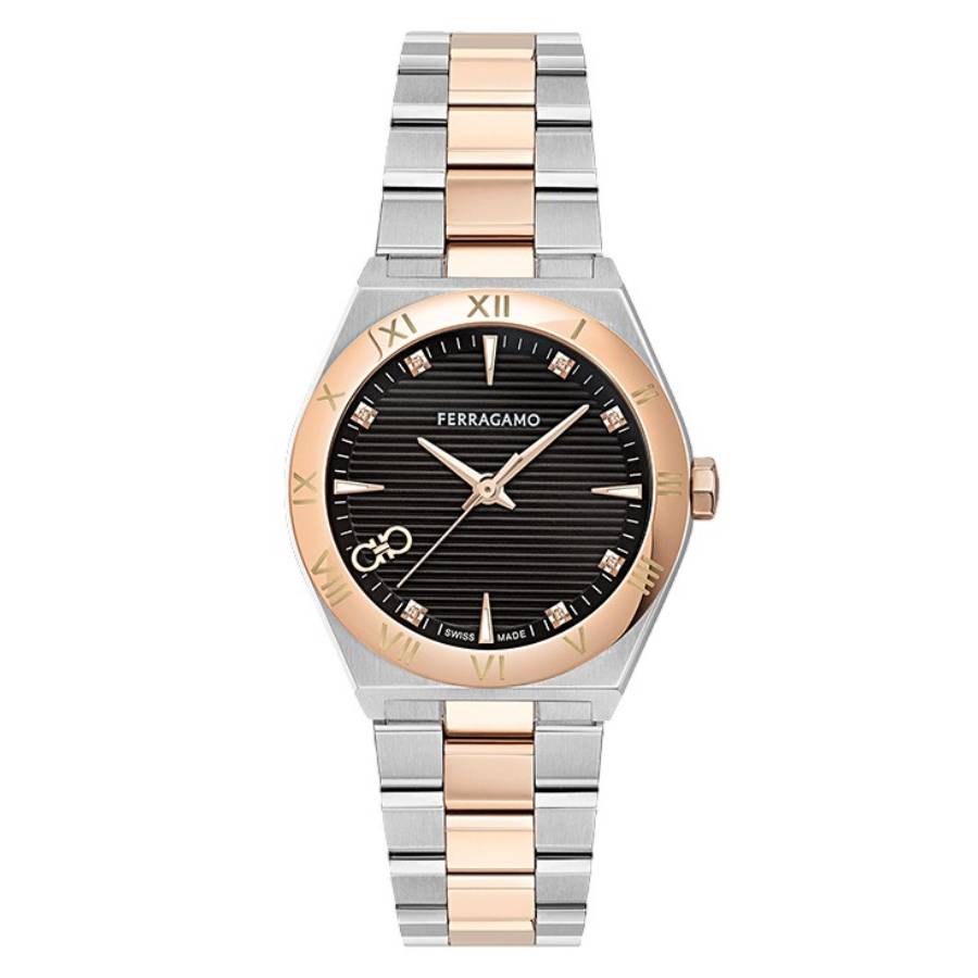 Ferragamo Vega Upper East Quartz Diamond Ladies Watch SFZB00524 419$