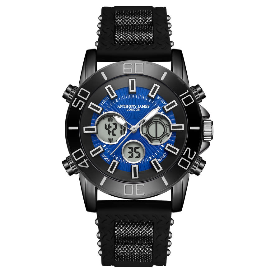Anthony James Speedster Blue Dial Mens Watch AJ017AN2