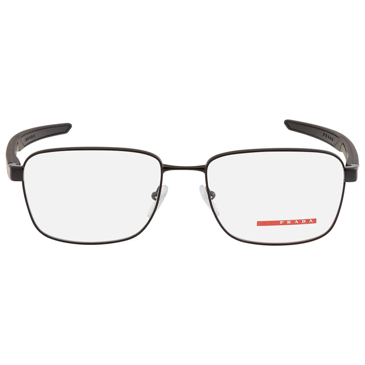 Prada Linea Rossa Demo Square Mens Eyeglasses PS 54OV 1AB1O1 57 105$