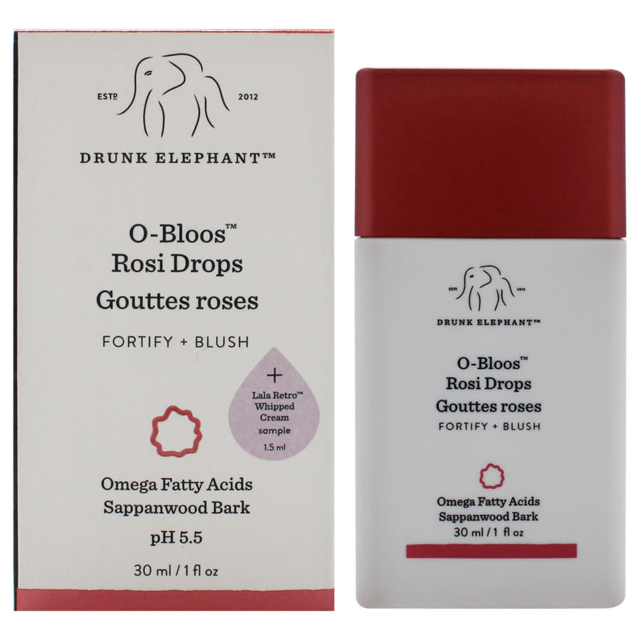 Drunk Elephant Ladies O-Bloos Rosi Drops 1.0 oz Skin Care 812343032057
