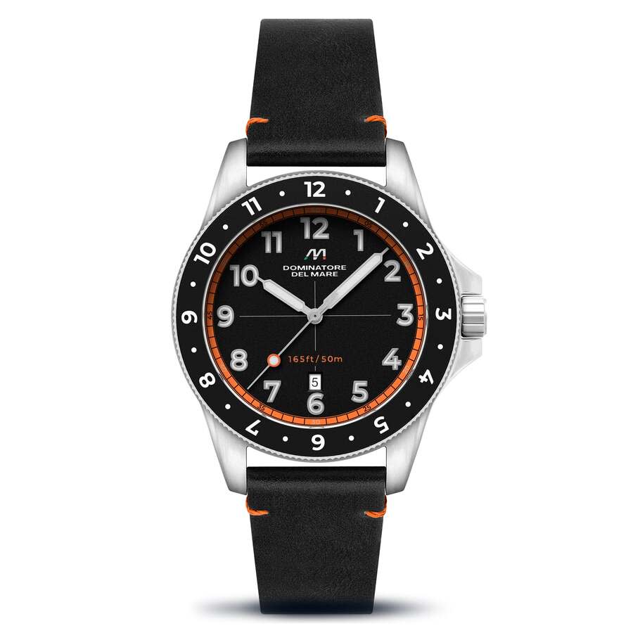 Dominatore Del Mare Bandiera Black Dial Mens Watch DD-8020-05 70$