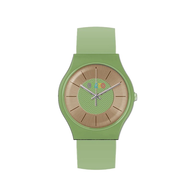 Crayo Trinity Rose Dial Green Leatherette Watch CRACR4403