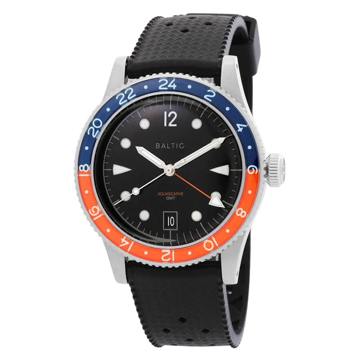 Baltic Aquascaphe Gmt Automatic Black Dial Mens Watch AQUAGMTOR 1035$