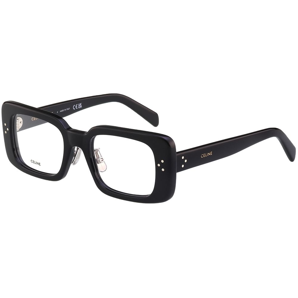 Celine 3 DOTS Demo Rectangular Ladies Eyeglasses CL50163F 001 50