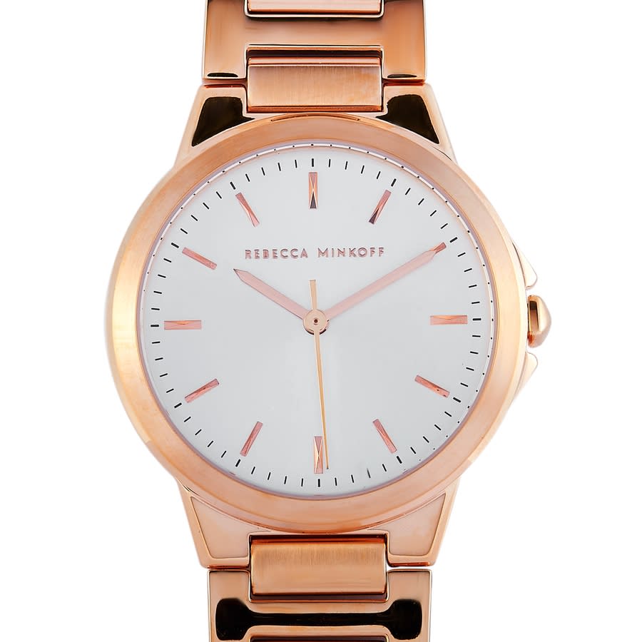 Rebecca Minkoff Cali Quartz Silver White Dial Ladies Watch 2200305