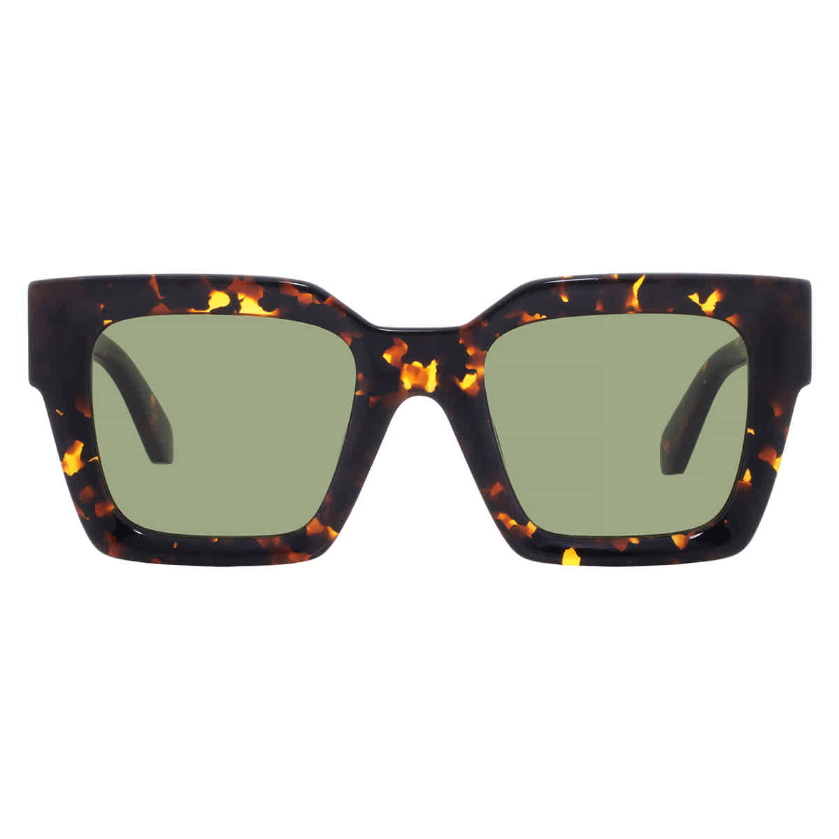 Off-White JACKSON Green Square Unisex Sunglasses OERI13I 6055 50