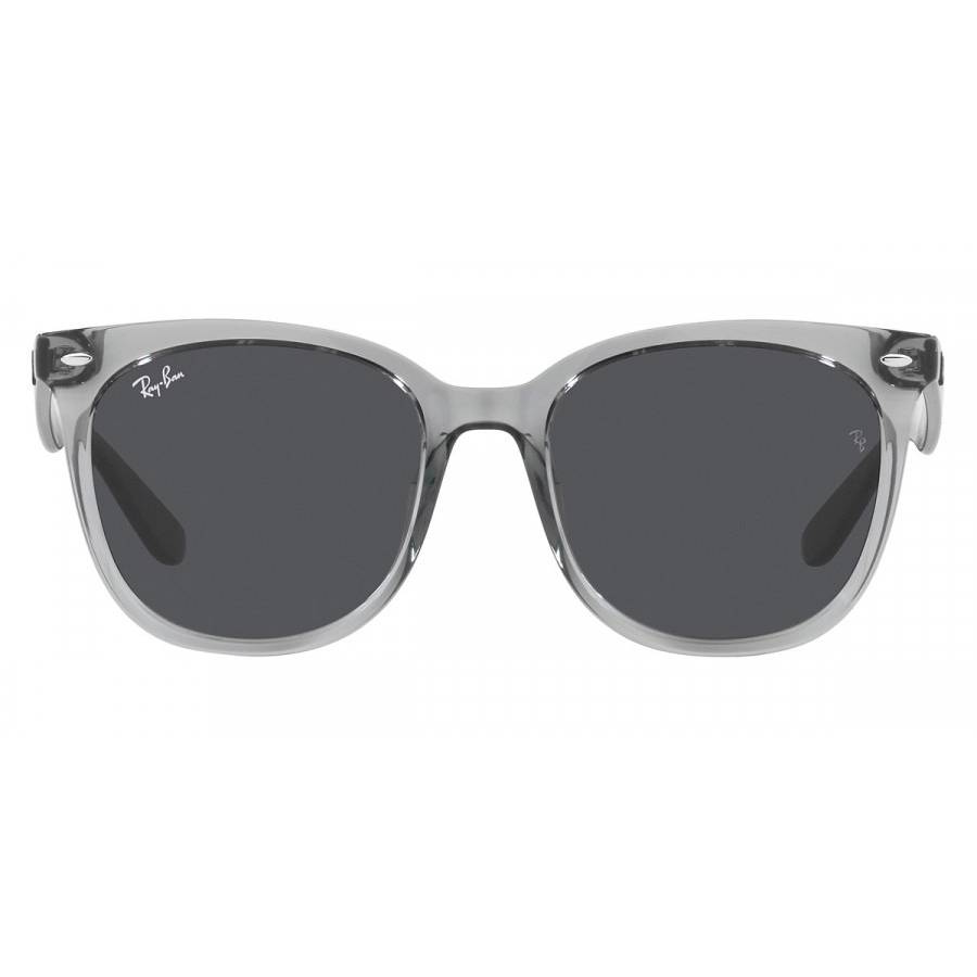 Ray-Ban Unisex Sunglass RB4379D - Frame color: Transparent Grey, Lens color: Dark Grey