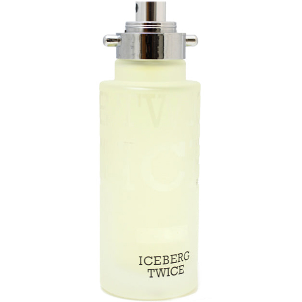 Iceberg Mens Twice Pour Homme EDT Spray 4.2 oz (Tester) Fragrances 8057714450296