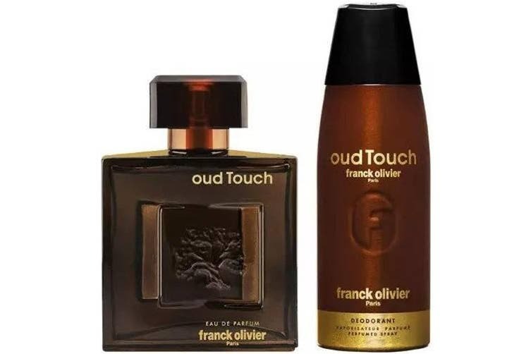Franck Olivier Mens Oud Touch Gift Set Fragrances 3516642217906