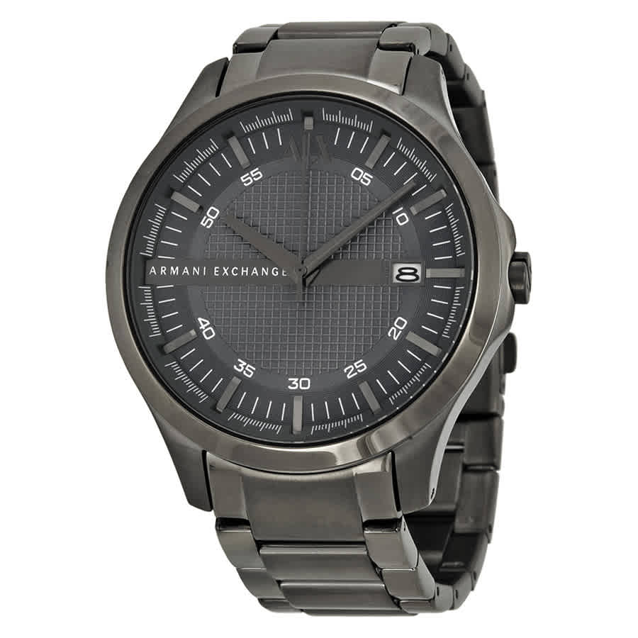 armani exchange watch grey