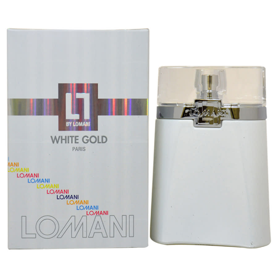 White Gold by Lomani for Men - 33 oz EDT Spray 15$