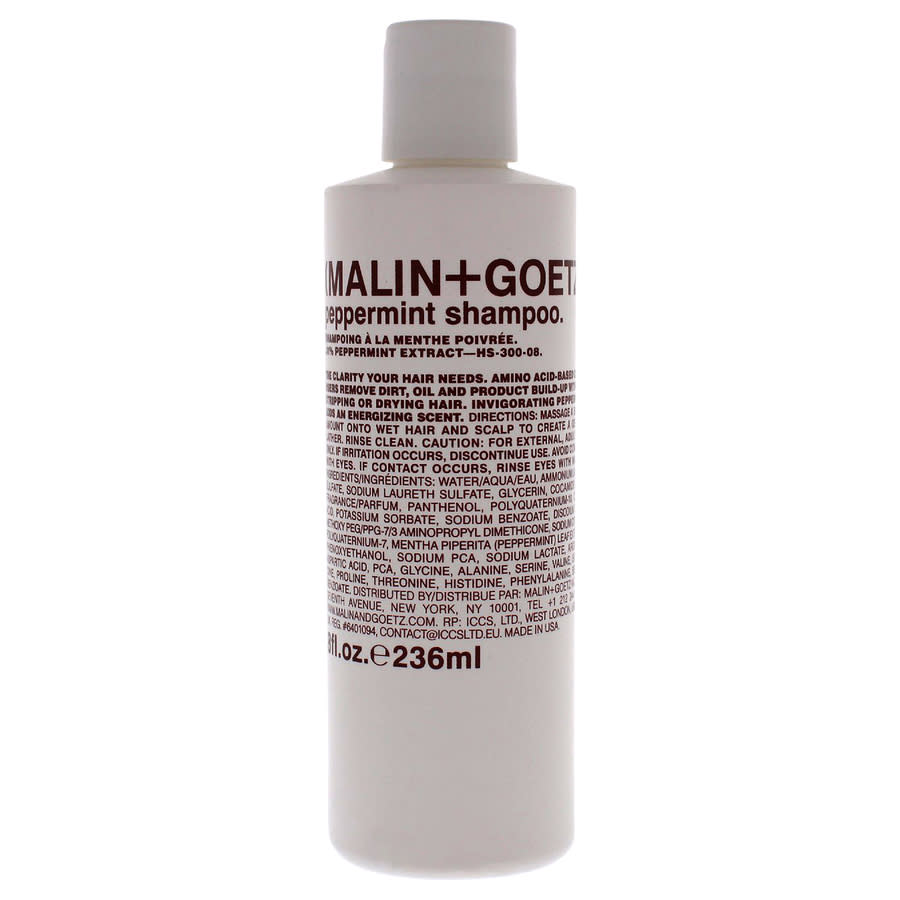 Malin Goetz Pepermint Shampoo 8 oz Hair Care 850046885167 25$