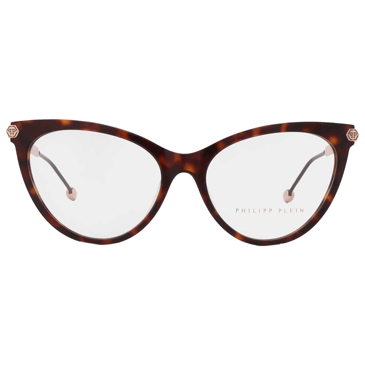 Philipp Plein Demo Cat Eye Ladies Eyeglasses VPP037S 0722