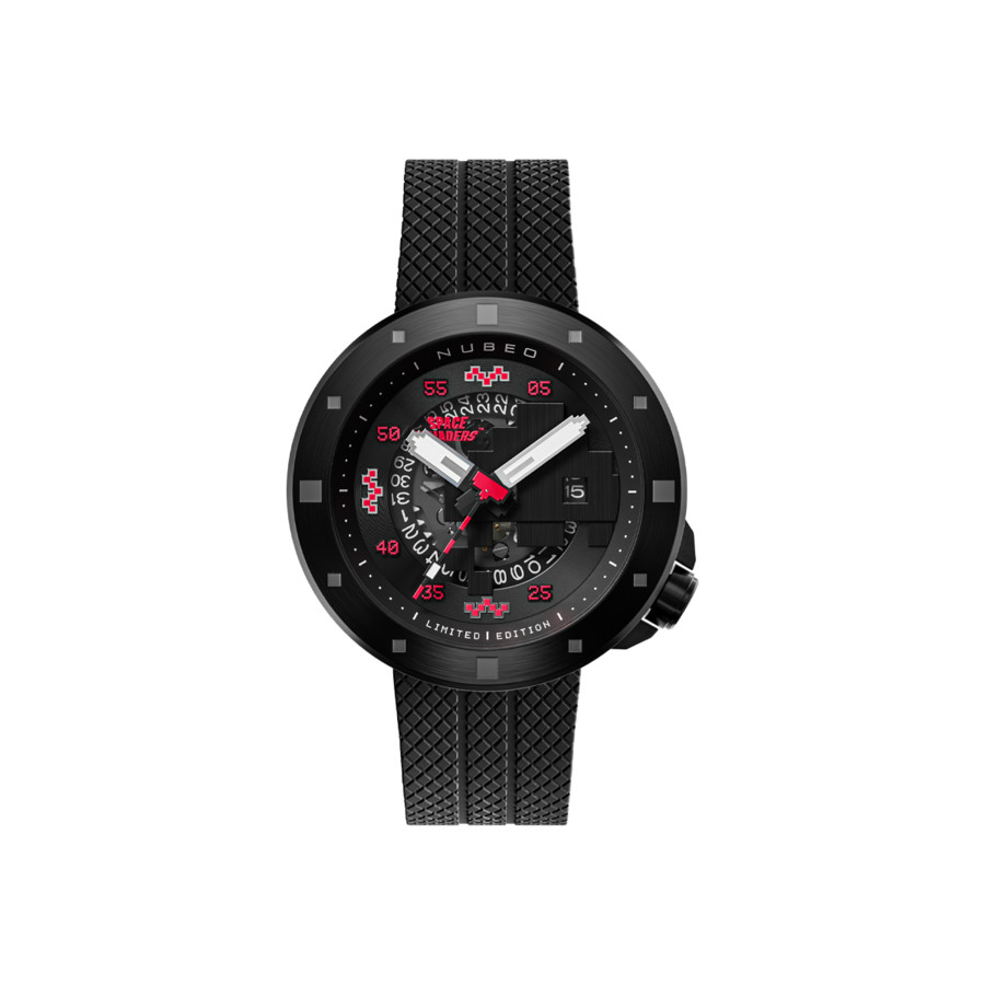 Nubeo Cassini Black Dial Mens Watch NB-6103-08 239$