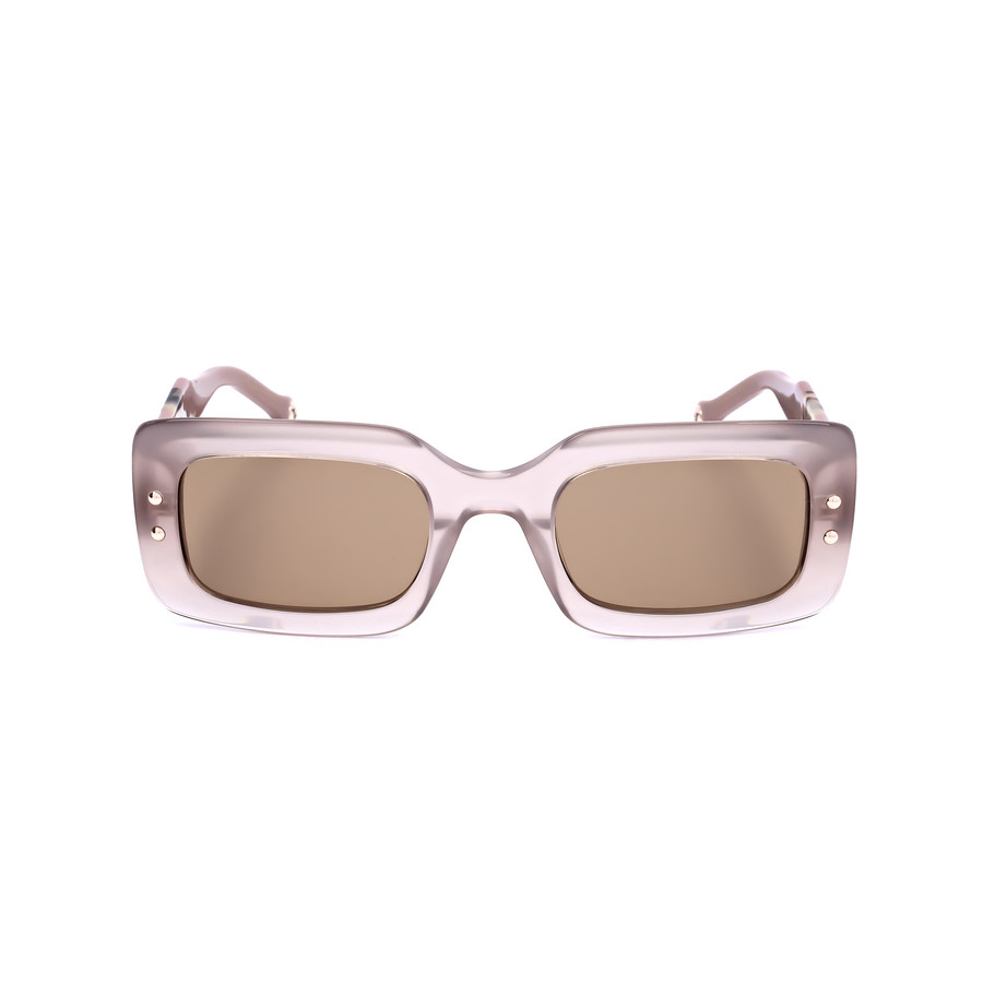 Carolina Herrera Brown Rectangular Ladies Sunglasses HER 0187/S 0L93/70 50