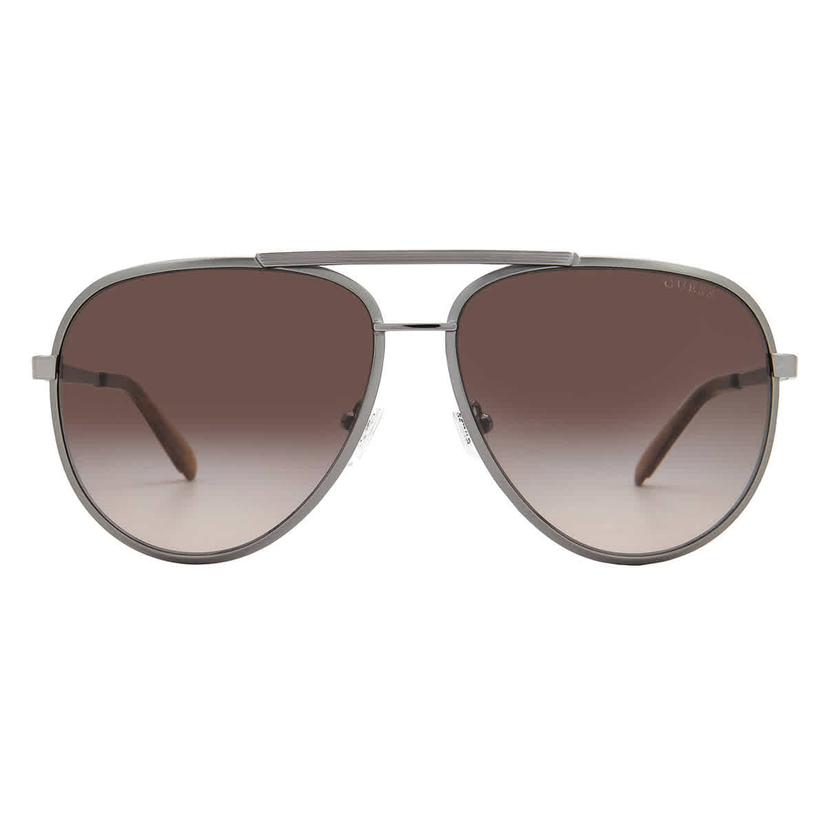 Guess Brown Gradient Pilot Mens Sunglasses GU00209 09F 61