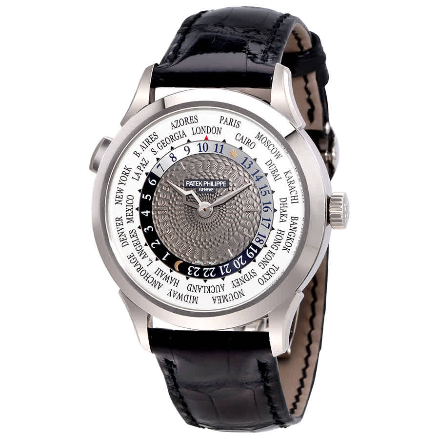 Patek Philippe Complications 18kt White Gold World Time Automatic Mens Watch 5230G-001 47725$