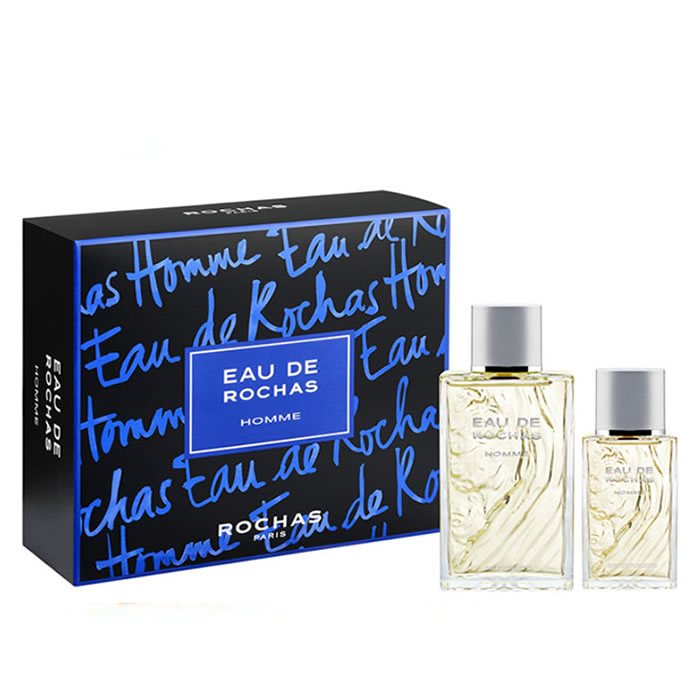 Eau De Rochas Homme Rochas 2 Pc Set 46$
