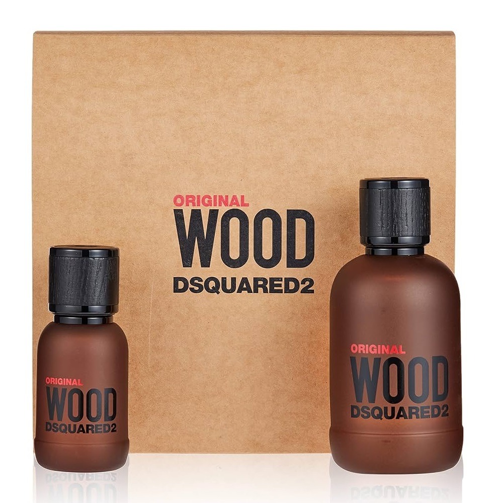 Dsquared2 Mens Original Wood 2pcs EDP Gift Set Fragrances 8011003903412 60$