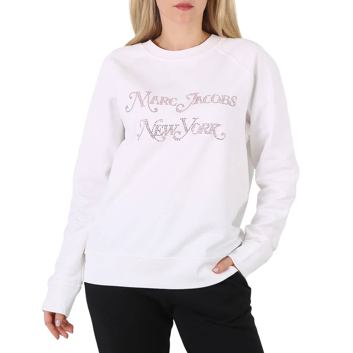 Marc jacobs embellished sweatshirt outlet