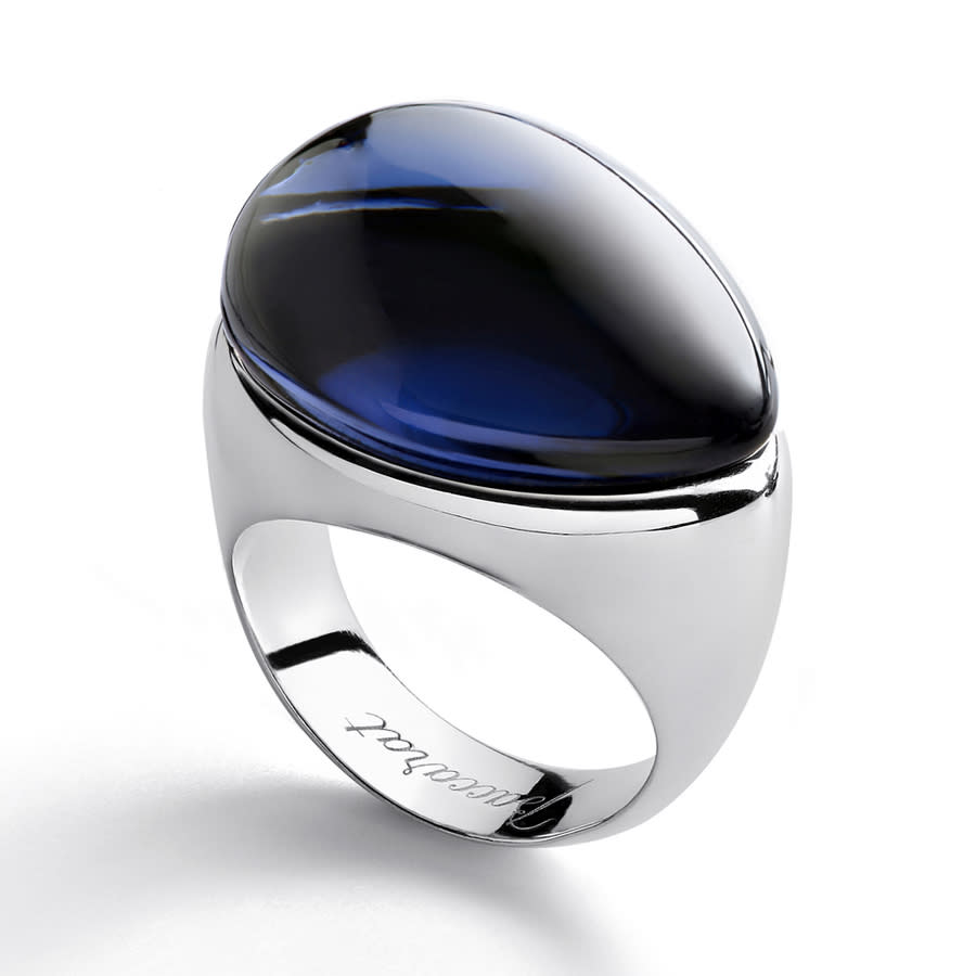 Baccarat Galea Rings Blue Crystal Size 5 2805617