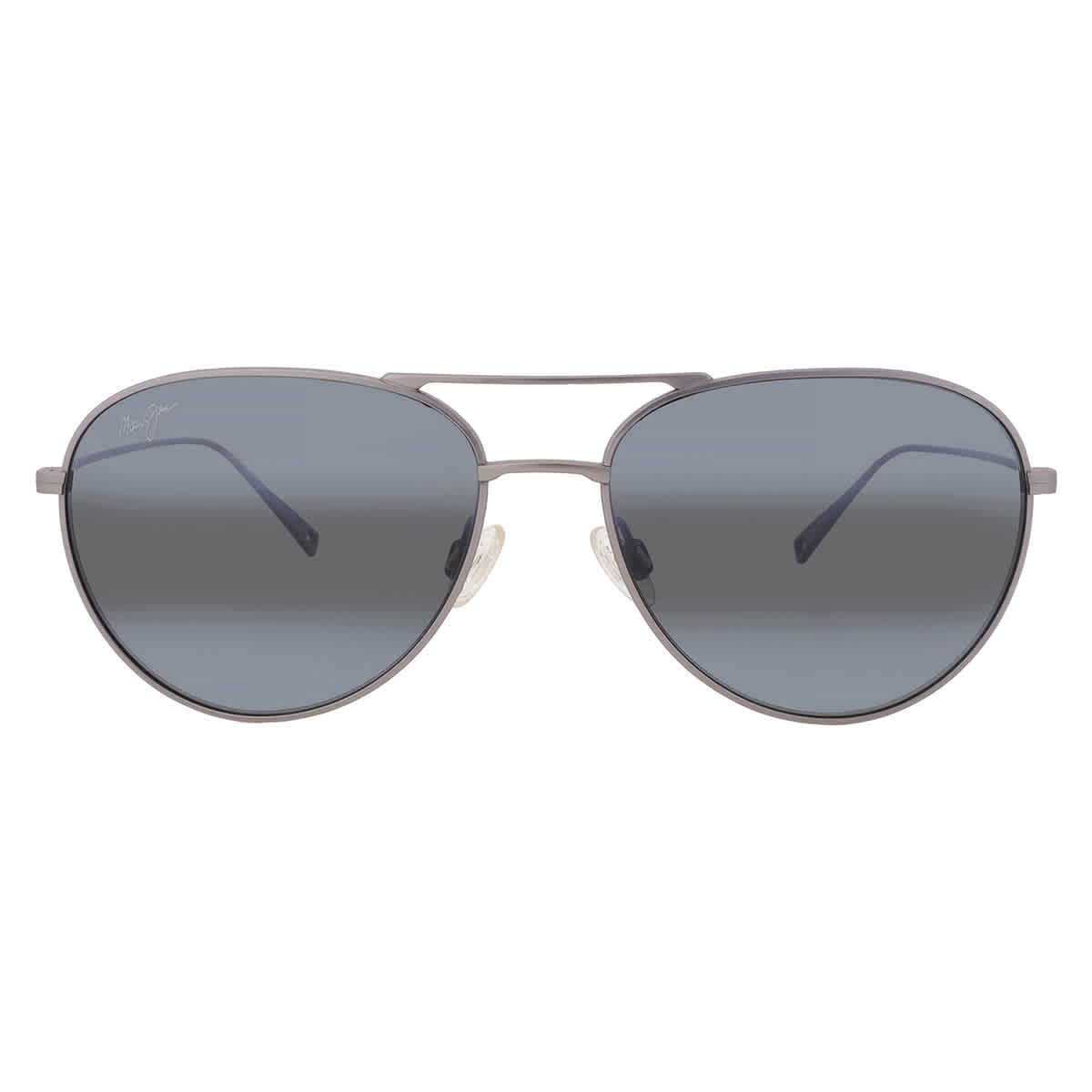 Maui Jim Walaka Neutral Grey Pilot Unisex Sunglasses 885-17 58