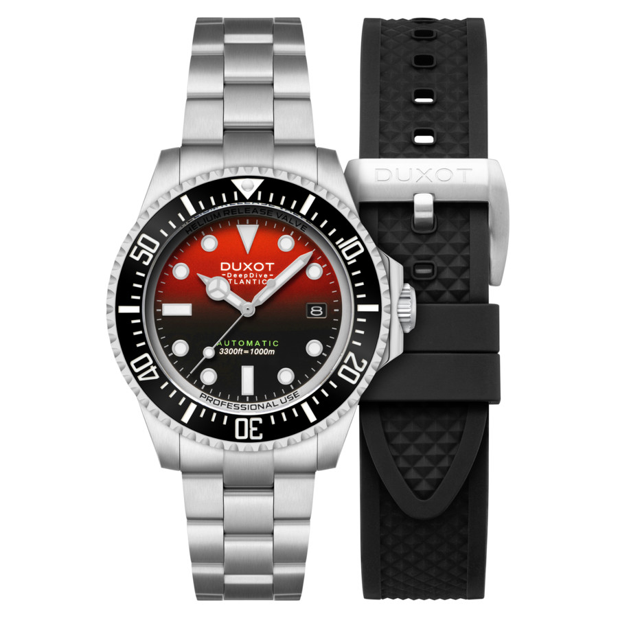Duxot Atlantica Automatic Orange Dial Mens Watch DX-2066-55 439$