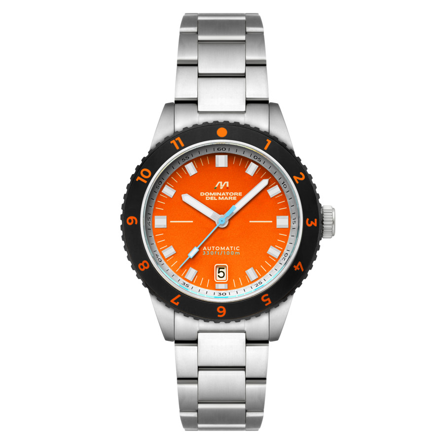Dominatore Del Mare Tropea Orange Dial Mens Watch DD-8026-22 130$