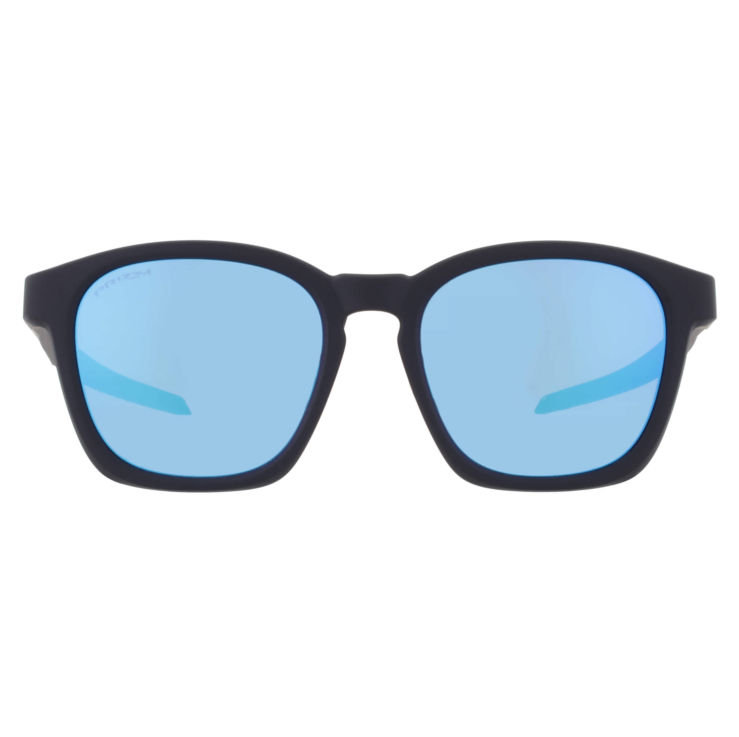 Oakley Unisex Sunglass Shackle - Frame color: Matte Black, Lens color: Prizm Sapphire
