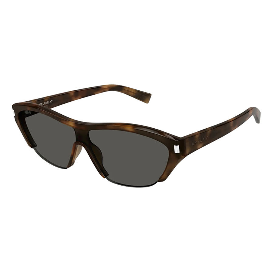 Saint Laurent Mens Black Shield Sunglasses SL704 003
