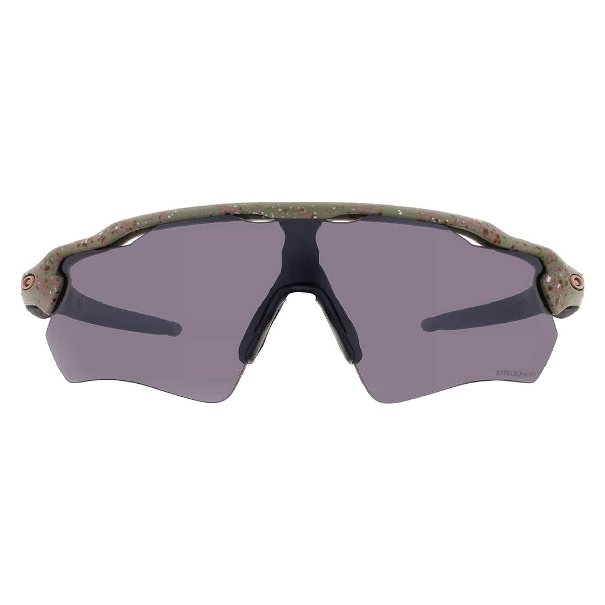 Oakley Man Sunglass Radar® EV Path® Terrazzo Collection -  Frame color: Matte Fern Terrazzo, Lens color: Prizm Black Polarized