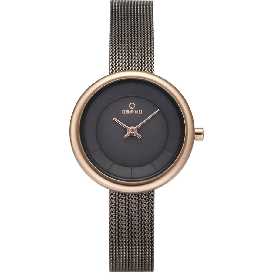 Obaku Classic Quartz Black Dial Ladies Watch V146LXVJMJ 72$