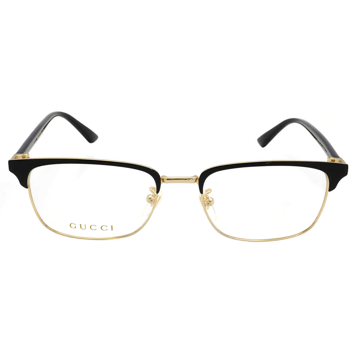 Gucci Demo Rectangular Mens Eyeglasses GG0131O 001 53