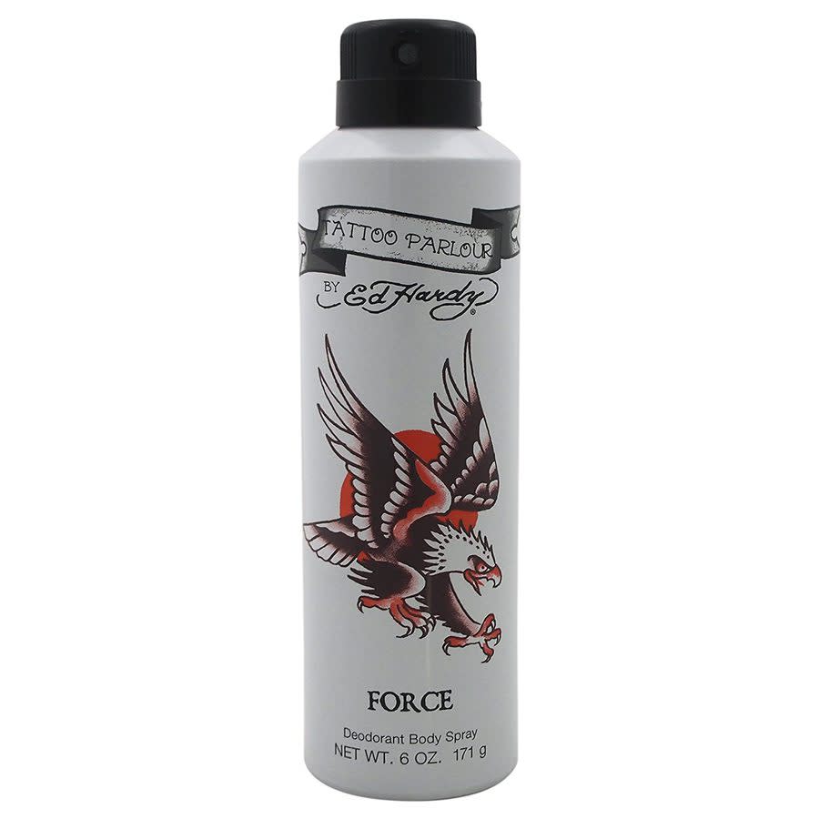 Ed Hardy Mens Tattoo Parlour Force Deodorant Body Spray 6 oz Fragrances 719346192712