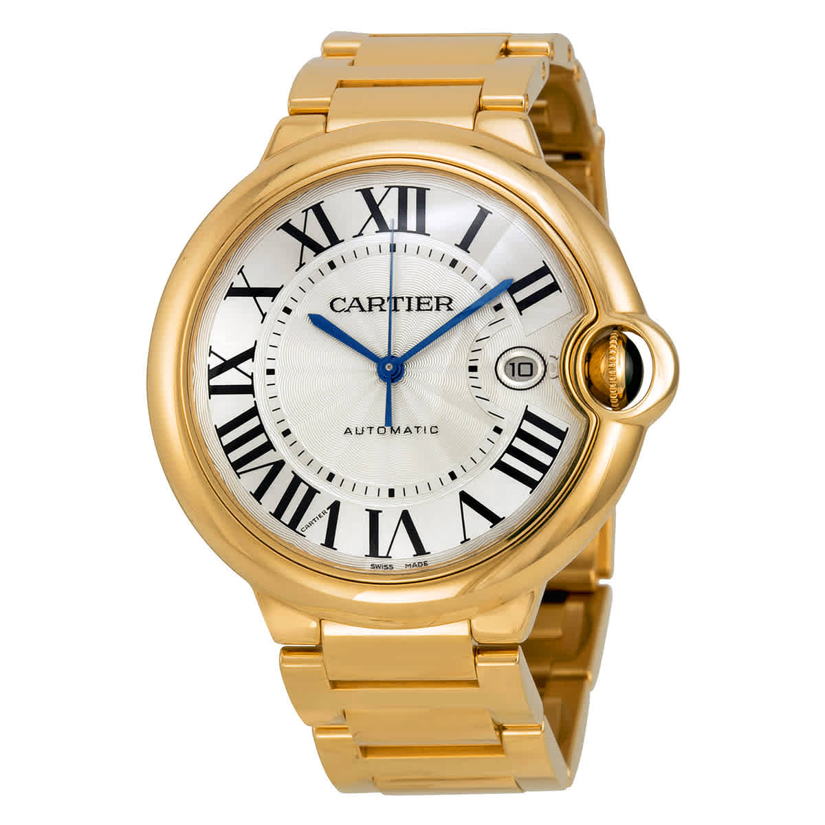 Cartier Ballon Bleu Large 18kt Yellow Gold Mens Watch W69005Z2