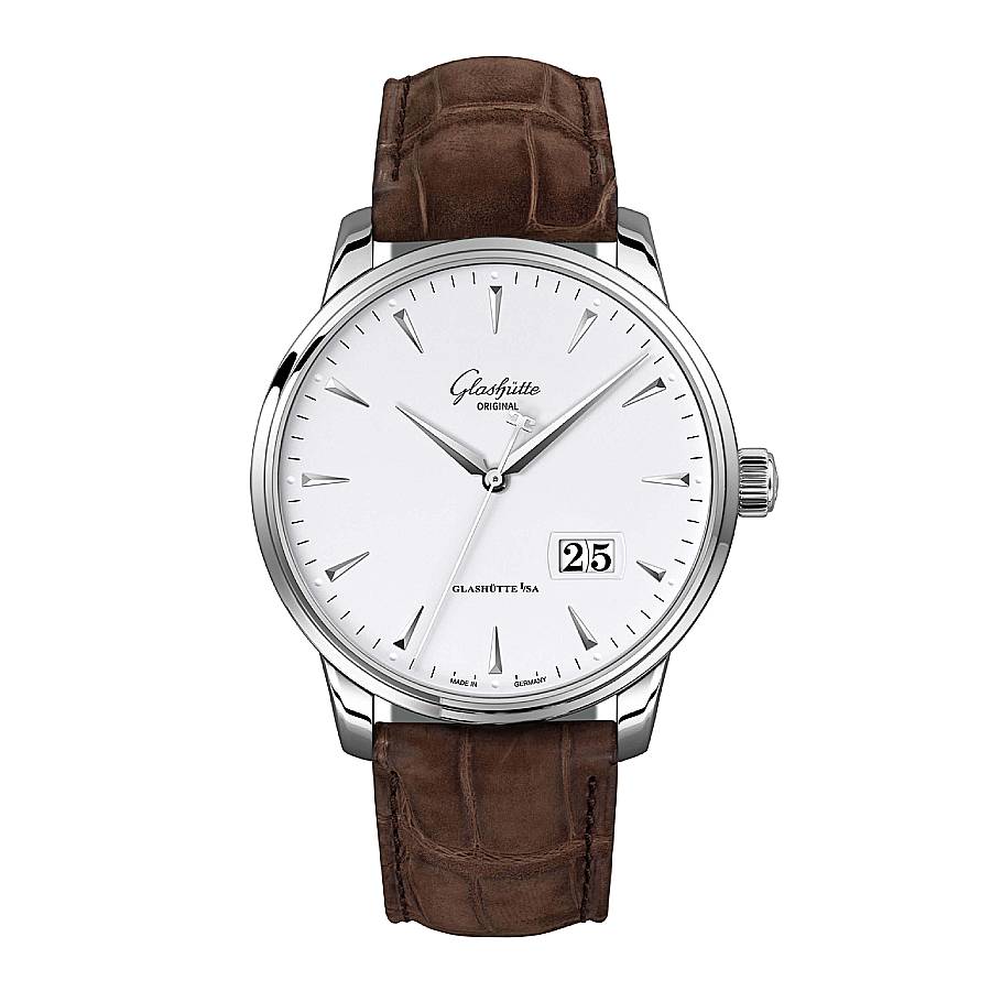 Glashutte Original Automatic White Dial Mens Watch 1-36-03-05-02-31