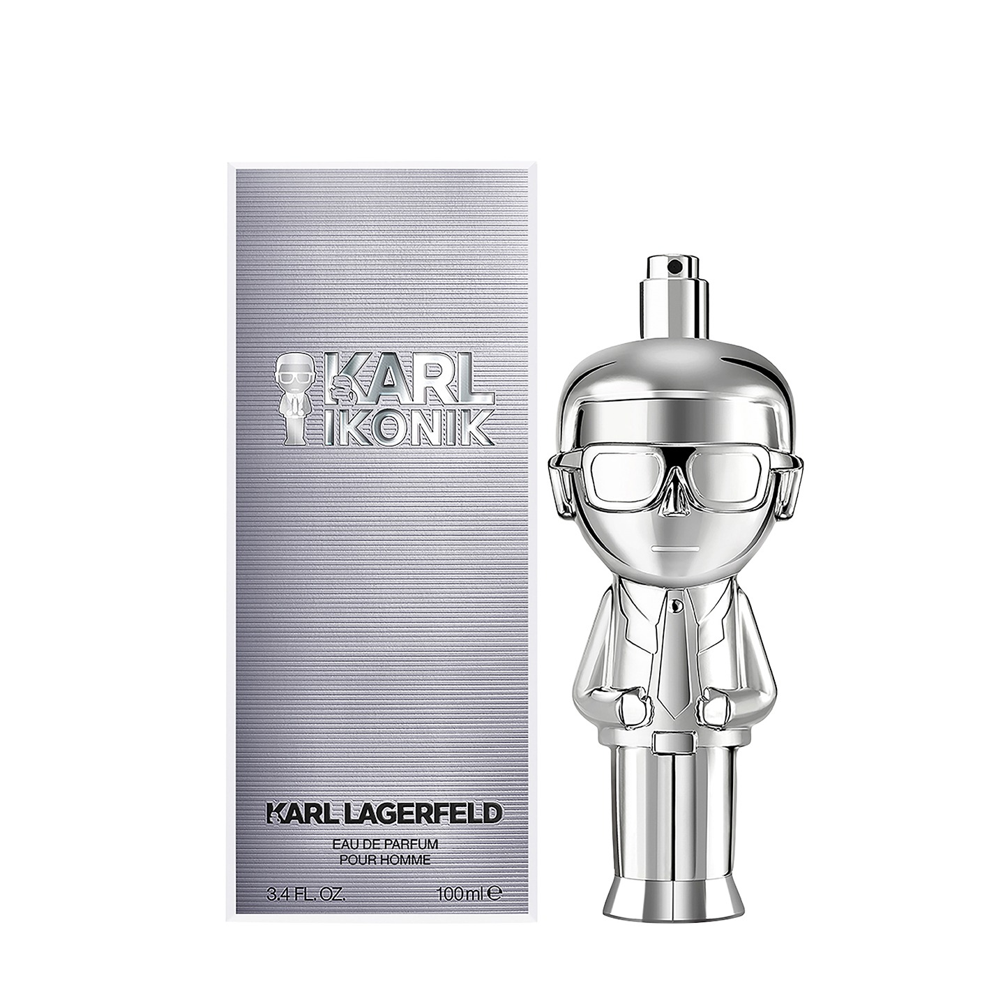Karl Lagerfeld Mens Ikonik EDP Spray 34 oz Fragrances 3386460149877 45$
