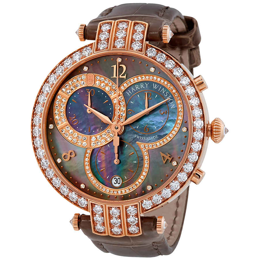 Harry Winston Premier Mens Chronograph Watch PRNQCH40RR002 37830$