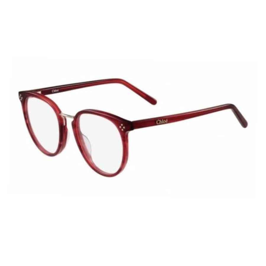 Chloe Ladies Black Square Eyeglass Frames CE2690 606