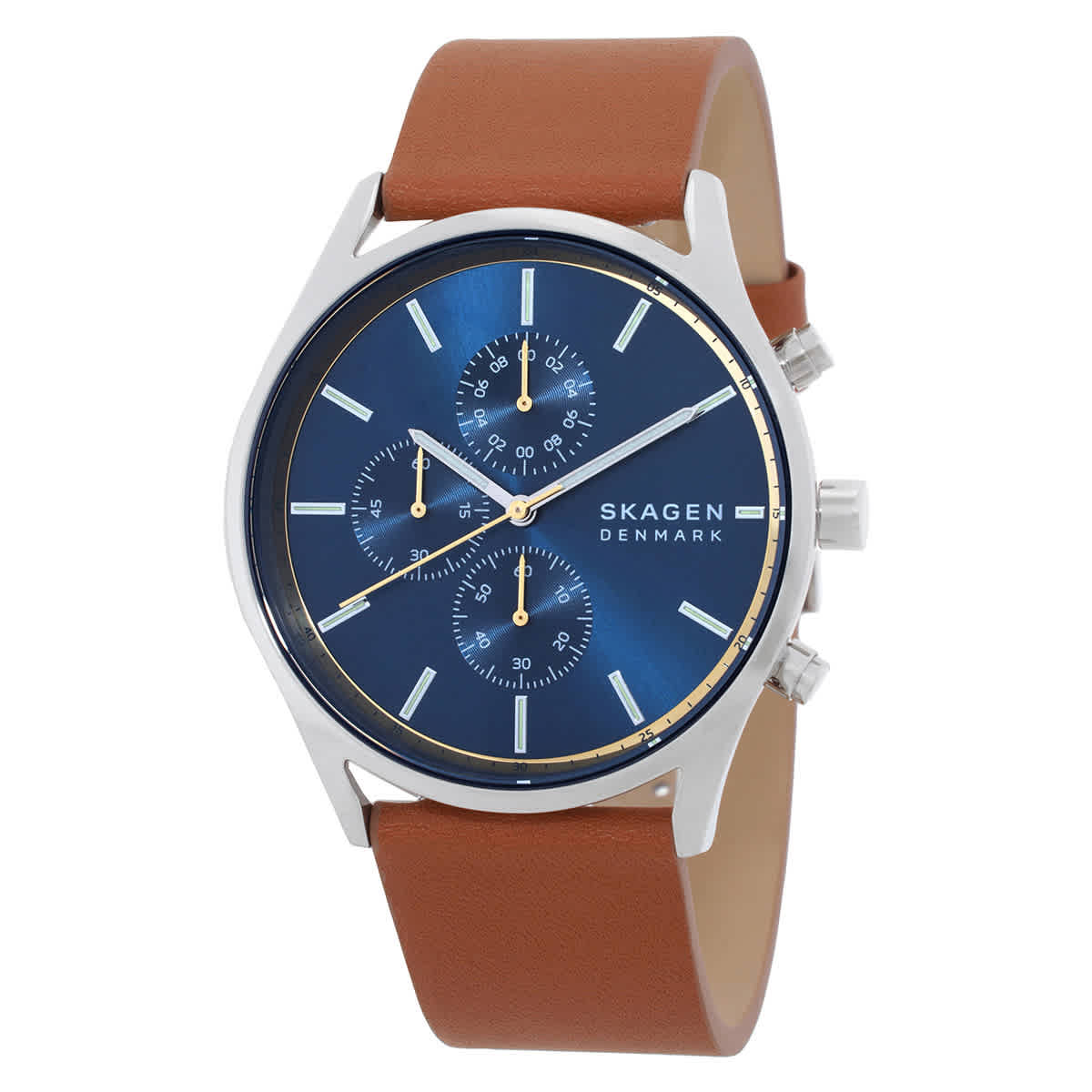 Skagen Holst Chronograph Quartz Blue Dial Mens Watch SKW6916 89$