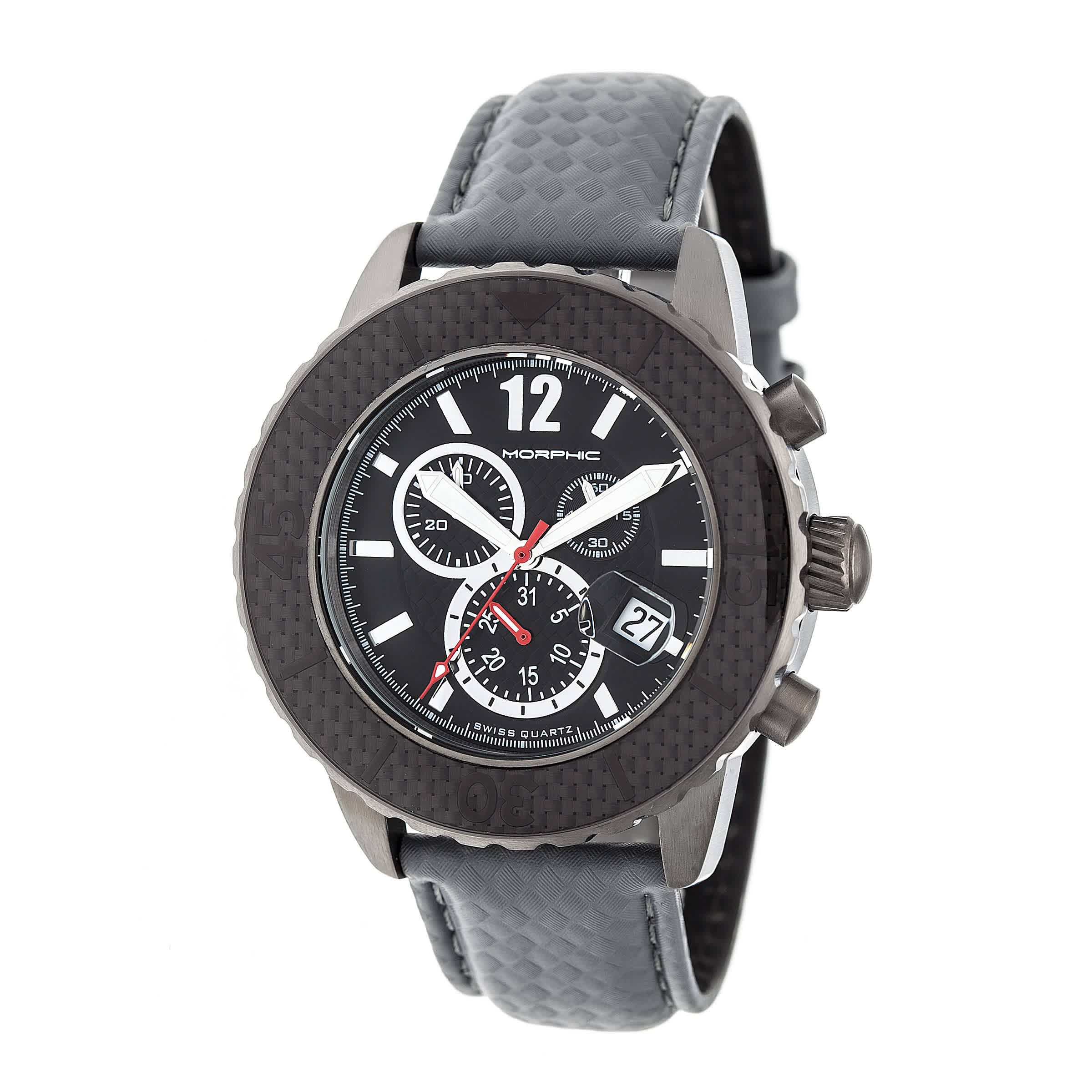 Morphic M51 Series Chronograph Black Dial Mens Watch 5106