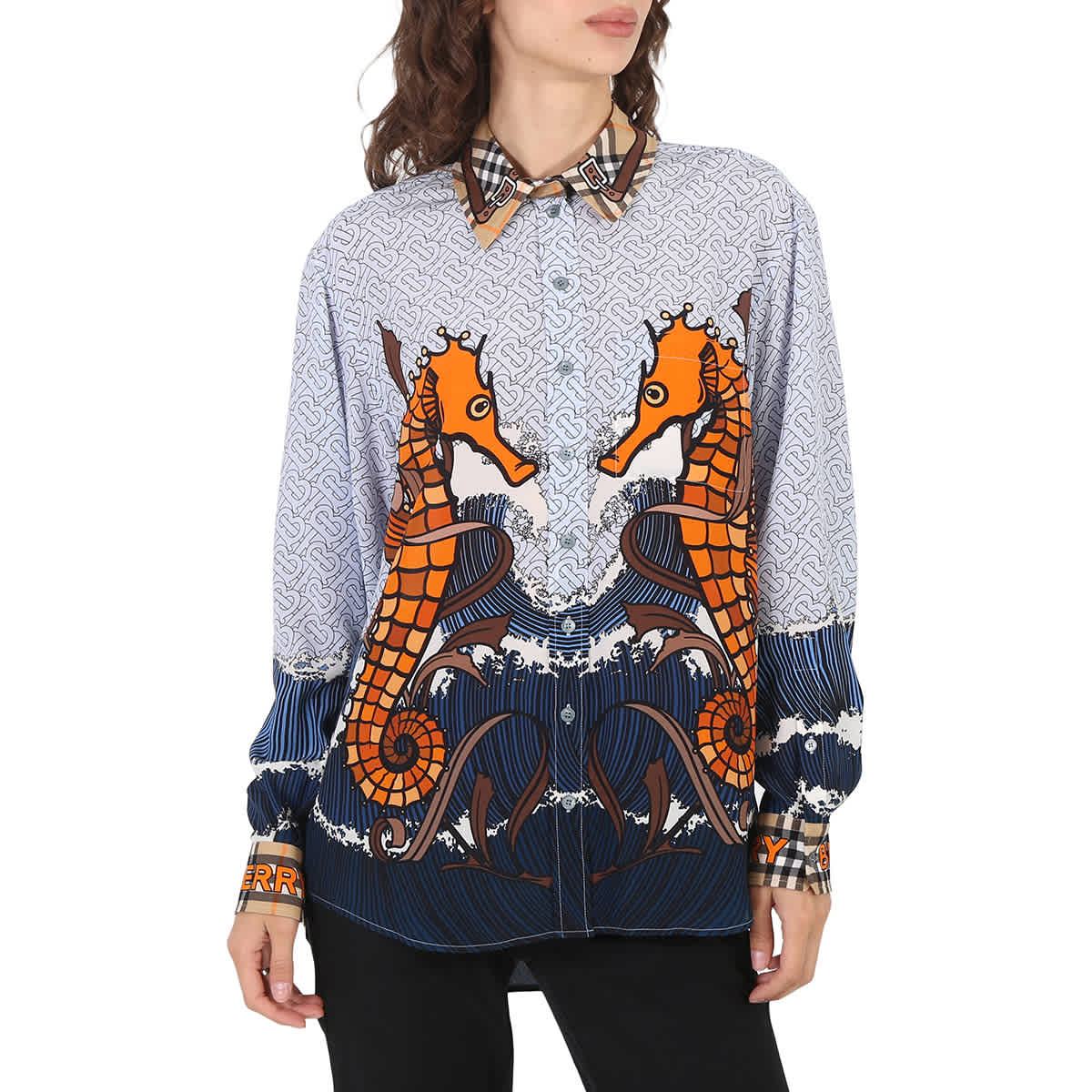 Women's burberry shirt replica online