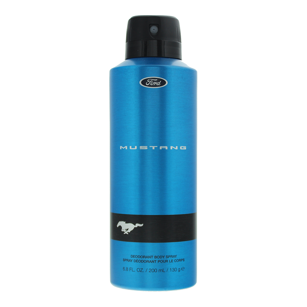 Mustang Mens Blue Body Spray 6.8 oz Fragrances 849017008766