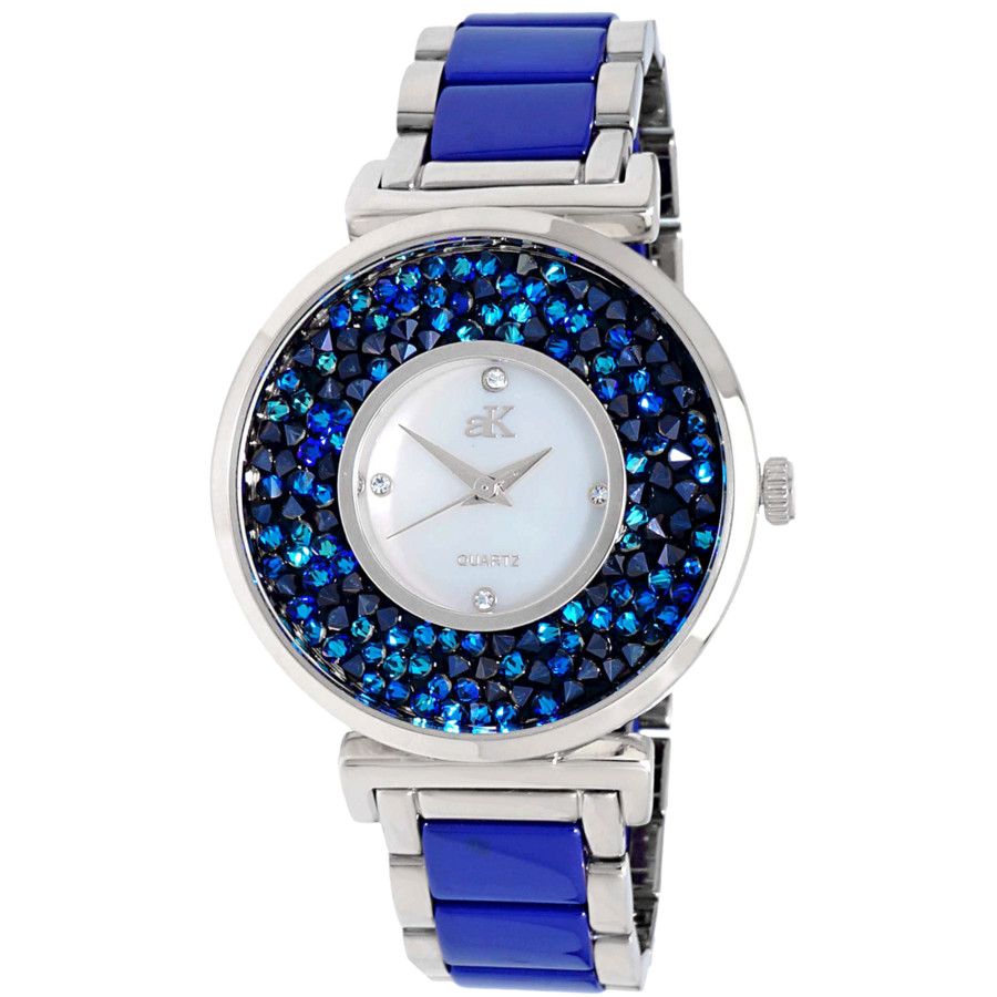 Adee Kaye Pisa Quartz Blue Dial Ladies Watch AKJ8661