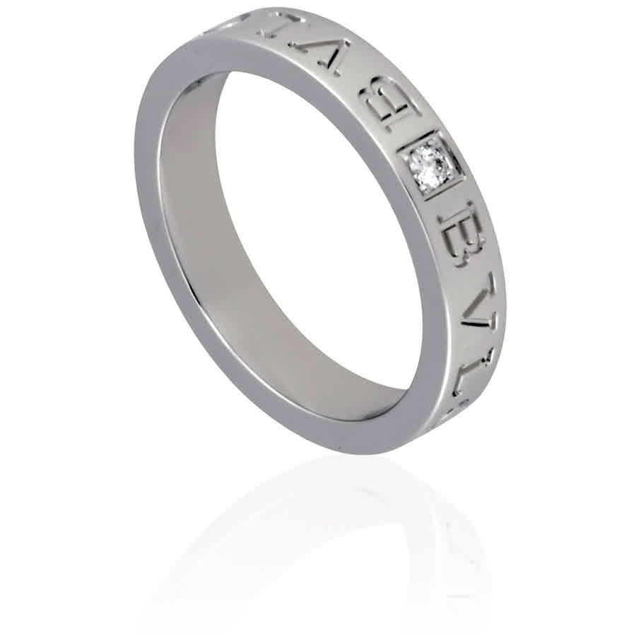 Bvlgari Bvlgari 18k White Gold Diamond Ring Brand Size 64 Us Size 10 75 Ebay Bvlgari Bvlgari 18k White Gold Diamond Ring Brand Size 64 Us Size 10 75 Ebay